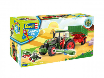 Junior Kit traktor 00817 - Tractor & Trailer incl. figure (1:20)