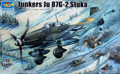 Junkers Ju-87G-2 Stuka 1:32 - Trumpeter