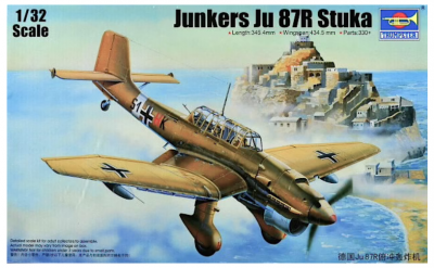 Junkers Ju-87R-2  Stuka 1/32 - Trumpeter