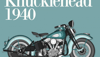 Knucklehead 1940/1947 1/9 - Model Factory Hiro
