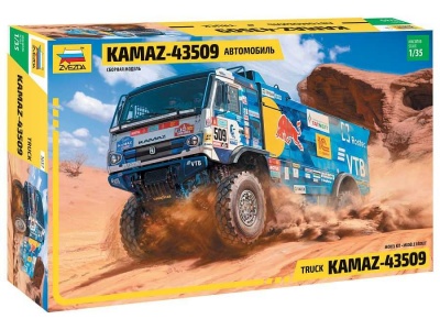 Kamaz rallye truck (1:35) Model Kit trucku 3657 - Zvezda