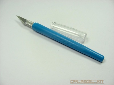 Kapesní nůž s klipem - modrý - Pocket knife with clip - Blue - MAXX