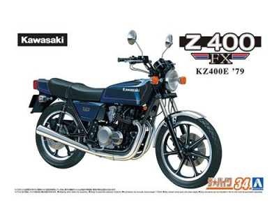 KAWASAKI KZ400E Z400FX '79 1/12 - AOSHIMA