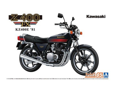 Kawasaki KZ400E Z400FX '81 1/12 -  Aoshima