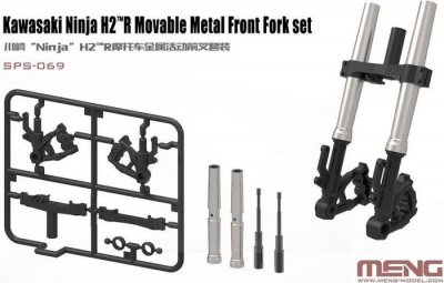Kawasaki Ninja H2(TM)R Front Fork Set 1:9 - Meng