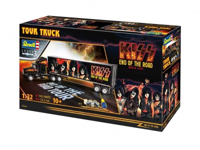 KISS Tour Truck (1:32) Gift-Set 07644 - Revell