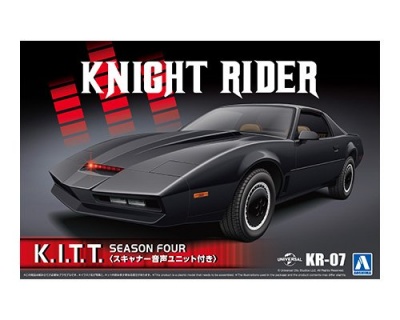 Knight Rider K.I.T.T. Season Four w/Scanner Voice Unit - Aoshima