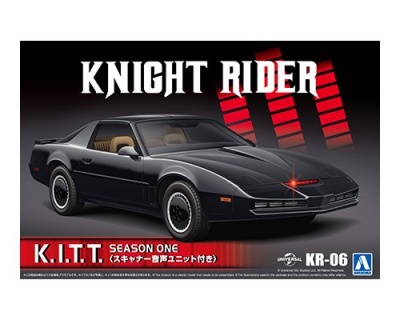 Knight Rider K.I.T.T. Season One w/Scanner Voice Unit - Aoshima