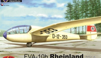 SLEVA 20% DISCOUNT -FVA-10b Rheinland (Šídlo) 1/72 – Kovozávody Prostějov