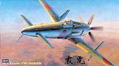 Kyushu J7W1 Shiden (1:48) - Hasegawa