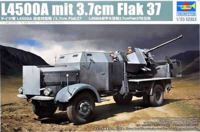 L4500A mit 3.7cm Flak 37 1/35 - Trumpeter