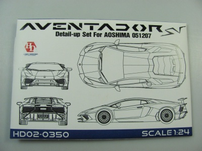 Lamborghini Aventador Detail Up Set - Hobby Design