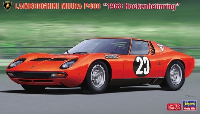 Lamborghini Miura P400 "1968 Hockenheimring" 1/24 - Hasegawa