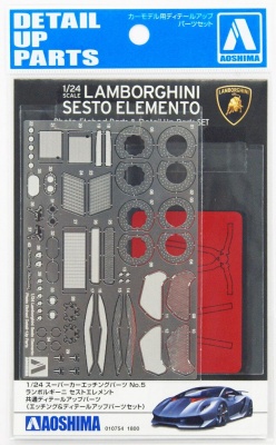 LAMBORGHINI SESTO ELEMENTO Detail-Up Parts 1/24 - Aoshima