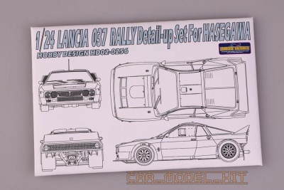 Lancia 037 Rally Detail-up Set For Hasegawa - Hobby Design