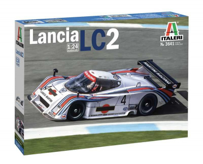 Lancia LC2 (1:24) Model Kit 3641 - Italeri