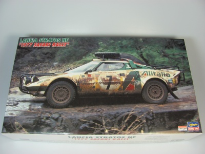 Lancia Stratos HF 1977 Safari Rally - Hasegawa