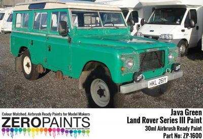 Land Rover Series III Java Green Paints - 30ml - Zero Paints
