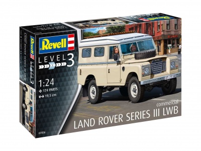 Land Rover Series III LWB (commercial) (1:24) - Revell