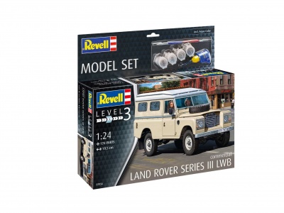 Land Rover Series III LWB (commercial) (1:24) - Revell