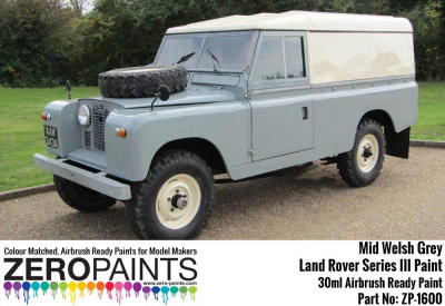 Land Rover Series III Mid Welsh Grey Paints - 30ml - Zero Paints