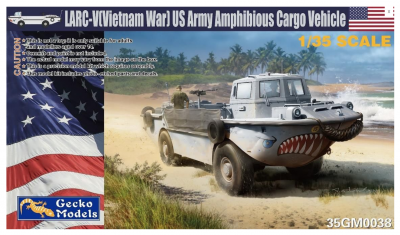 LARC-V (Vietnam War) US Army Amphibious Cargo Vehicle 1/35 - Gecko Model