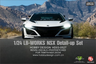 LB-Works Honda NSX Wide Body Kit - Hobby Design