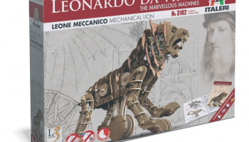 Leonardo Da Vinci - MECHANICAL LION (31,5 cm) - Italeri