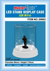 Led Stand Display Case 84X115mm - Trumpeter