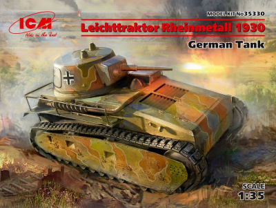 Leichttraktor Rheinmetall 1930, German Tank 1/35 - ICM