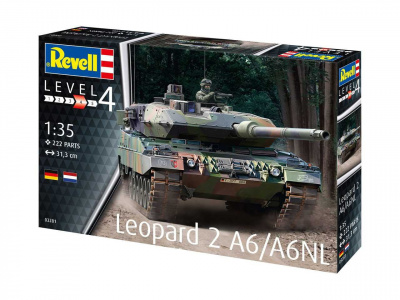 Leopard 2 A6/A6NL (1:35) Plastic ModelKit tank 03281 - Revell