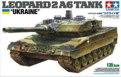 Leopard 2A6 Ukraine 1/35 – Tamiya