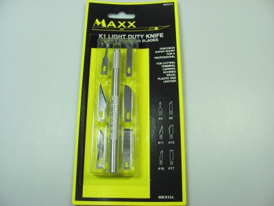 Light Duty Knife + 6 Blades - MAXX