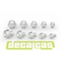 Light Weight Hexagonal flange bolt 1.5 - 2.5 mm - Decalcas