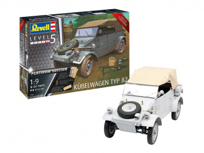 Limited Edition 03500 - Kübelwagen Typ 82 Platinum Edition (1:9) - Revell