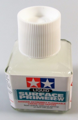 Liquid Primer White 40ml - Tamiya