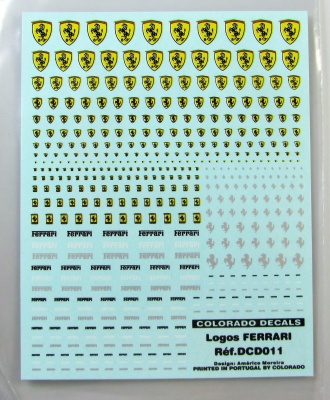 Logo Ferrari - COLORADODECALS