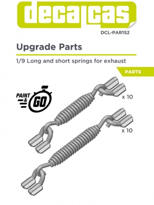 Long and short springs for exhausts - Decalcas