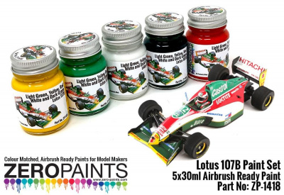 Lotus 107B Paint Set 5x30ml - Zero Paints