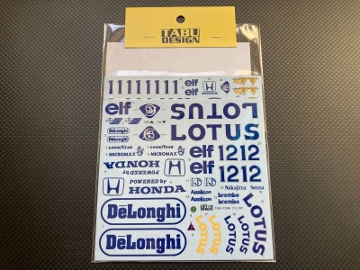 Lotus 99T Monaco Full Sponsored 1/12 - Tabu Design