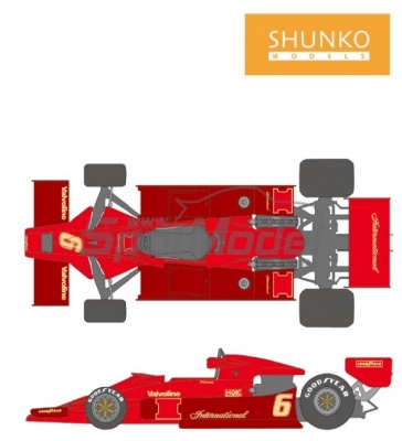 Lotus Ford Type 78 Lotus Team Team sponsored by Imperial International #6 1:12 - Shunko Models