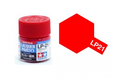 LP-21 Italian Red 10ml - Tamiya