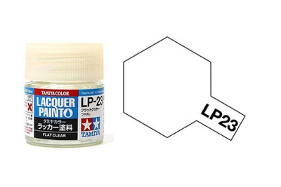 LP-23 Flat Clear 10ml - Tamiya