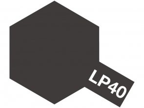 LP-40 Metallic Black 10ml - Tamiya