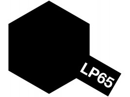 LP-65 - Rubber Black 10 ml - Tamiya