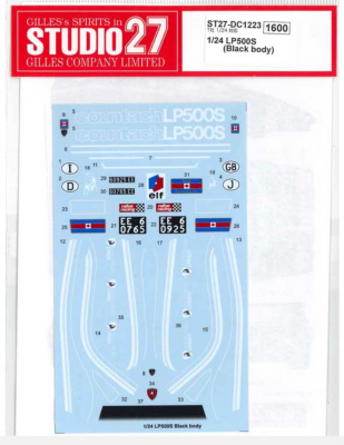 LP500S (Black body) forTAMIYA 1/24 - Studio27