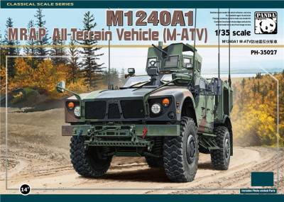M1240A1 MRAP All-Terrain Vehicle (M-ATV) (1:35) - Panda Hobby