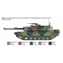 M1A1/A1 Abrams (1:35) Model Kit tank 6596 - Italeri