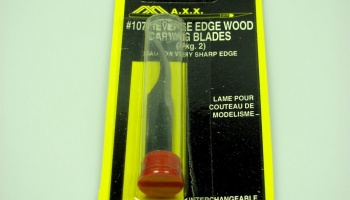 Čepel #107 řezbářská, zahnutá s vnějším ostřím - Blades #107 Reverse Edge Wood Carving - MAXX