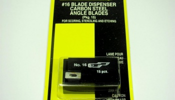 Zásobník z uhlíkové ocele na čepele #16 s jemným úhlem - Blade Dispenser Carbon Steel #16 Angle Blades - MAXX